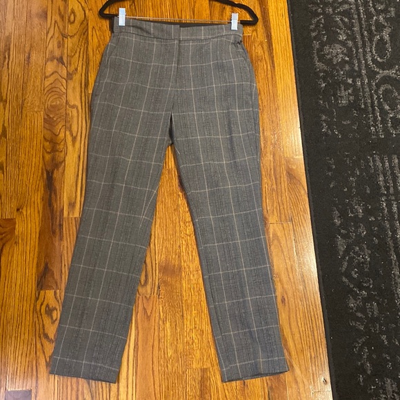 Zara Pants & Jumpsuits Zara Plaid Jogger Waist Pants Poshmark